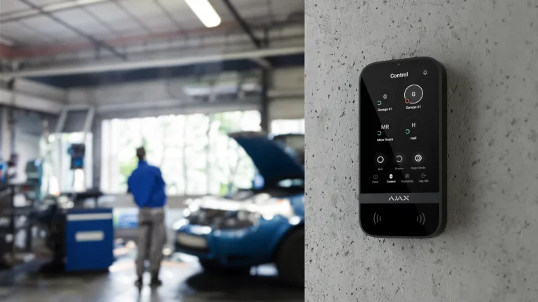 AJAX KeyPad TouchScreen