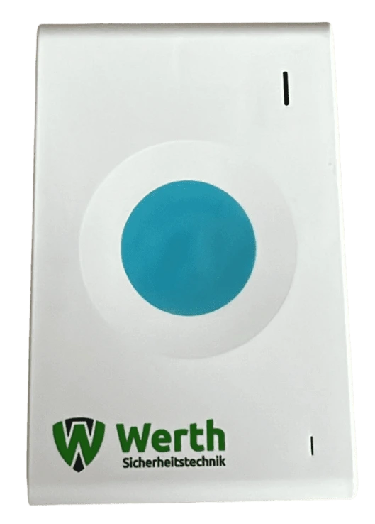 Mobiles Notrufgerät von Werth Sicherheitstechnik